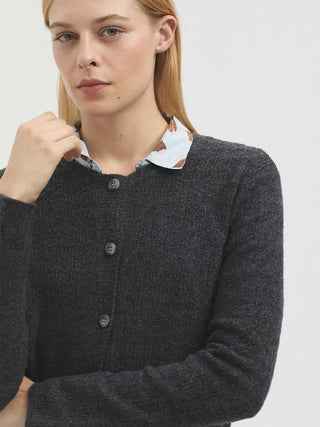 Openwork Cashmere Cardigan