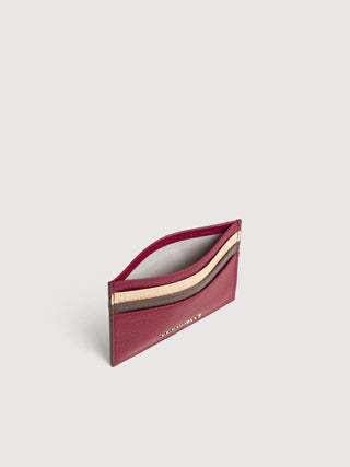 Coccinelle Metallic Tricolor Card Holder