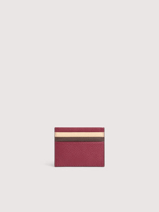 Coccinelle Metallic Tricolor Card Holder