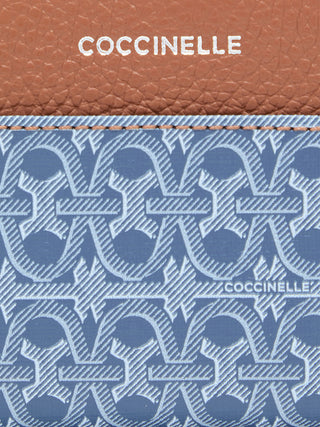 Coccinelle Loreen Denim Coated Monogram Wallet