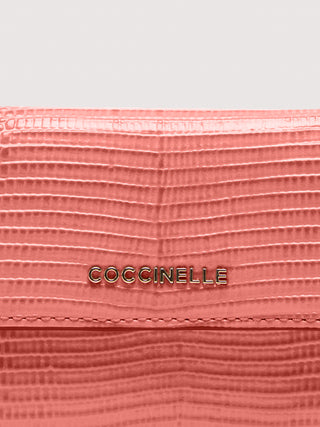 Coccinelle Metallic Lizard Wallet