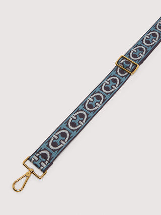 Coccinelle Monogram Tricolor Shoulder Strap
