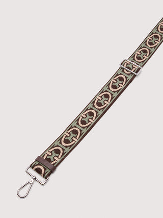 Coccinelle Monogram Tricolor Shoulder Strap