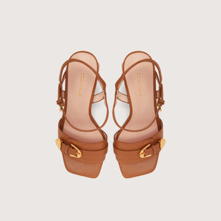Magalù Smooth Heeled Sandals