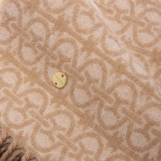 Coccinelle Monogram Wool Scarf