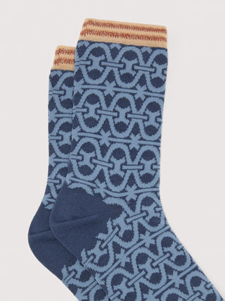 Coccinelle Monogram Bicolor Socks